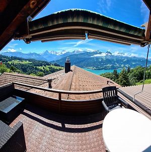 Chalet Lilo 2 Zimmer Top Mountain View Beatenberg Exterior photo