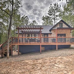 Modern Cabin With Spacious Deck, Bbq, And Pergola! Broken Bow Exterior photo