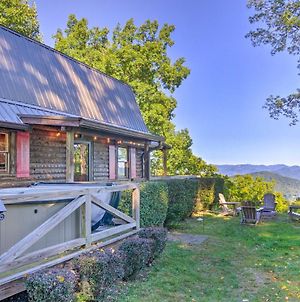 Waynesville Cabin With Hot Tub And Mountain Views! Βίλα Exterior photo