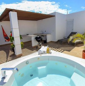 Exclusive Penthouse Private Rooftop Lovely Terrace Hot Tub Comfy Hammock Διαμέρισμα Akumal Exterior photo