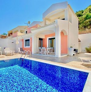Luxury Villa Akti Barbati 1 With Private Pool Πυργί Exterior photo