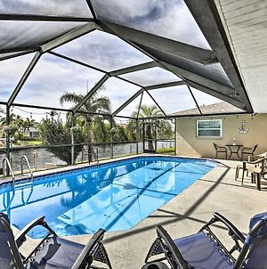 Canalfront Cape Coral Escape With Heated Pool! Βίλα Exterior photo