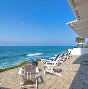 Oceanfront Villa With Private Beach Access, Remodeled Kitchen Κάρλσμπαντ Exterior photo