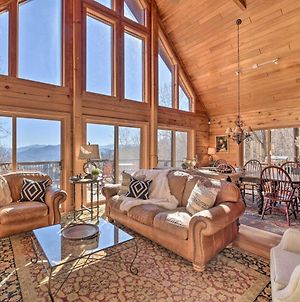 Luxe Cataloochee Cabin With Epic Mountain Views! Βίλα Waynesville Exterior photo