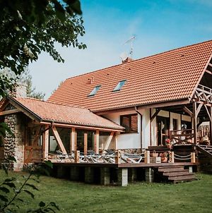Gustaw-Mazury - Caloroczny Dom Nad Jeziorem Kalwa Διαμέρισμα Pasym Exterior photo