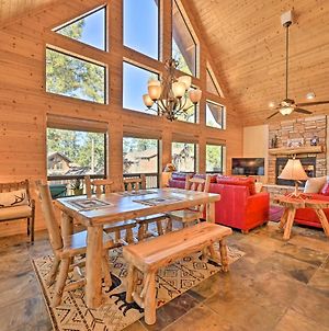 Show Low Family Cabin Bbq, Deck And Fireplace Βίλα Exterior photo