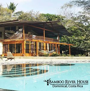 Bamboo River House And Hotel Dominical Exterior photo