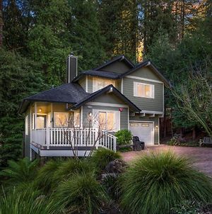 Lazy Bear Lodge Hot Tub Dog Friendly Bbq Grill Forest Views Guerneville Exterior photo