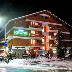 Hotel Krone - Only Bed & Breakfast Saas-Grund Exterior photo
