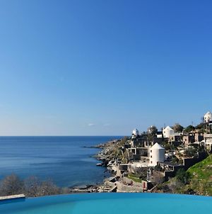 Villa Jopeli With A Large Swimming Pool And Sea View In Koundouros Ioulis Exterior photo