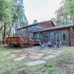 4,100 Sf Luxury Log Cabin On The Creek Sleeps 18 And Right In Town Βίλα Pinetop-Lakeside Exterior photo
