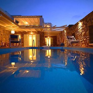 Allaya,Panormos Villa Private Pool Exterior photo