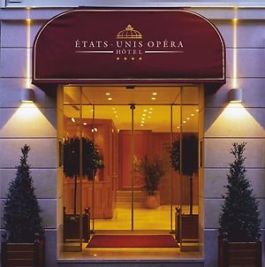 Hotel Etats Unis Opera Παρίσι Exterior photo