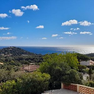 4-Star Private Villa With Heated Pool And Panoramic Sea View At Gulf De Saint Tropez Cavalaire-sur-Mer Exterior photo
