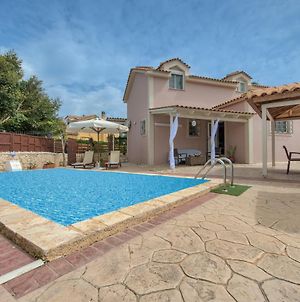 Astarte Villas - Adrianna Villa With Private Pool Gaitani Exterior photo