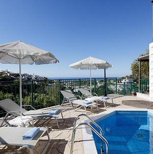 Villa Mahin With Pool And Sea View Κυριάννα Exterior photo