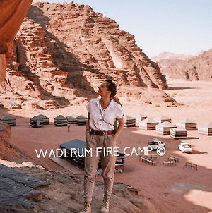 Wadi Rum Fire Camp Exterior photo