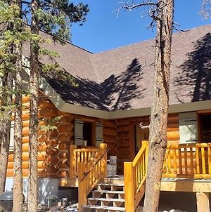 Beautiful Custom Full Log Home With Luxury Details And Hot Tub - Grandpa'S Cabin Fairplay Exterior photo