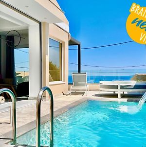 Luxury Villa Barbati Sun With Private Pool Exterior photo