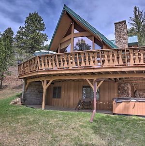 Black Hills Hideaway With Wraparound Deck And Hot Tub! Βίλα Lead Exterior photo