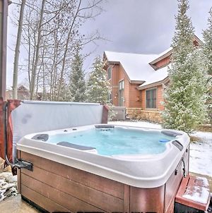 Breck Townhome With Hot Tub And Free Ski Shuttle! Breckenridge Exterior photo