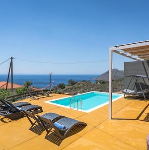 New Modern Villa Mirthios Panorama With Private Swimming Pool And Bbq! Πλακιάς Exterior photo