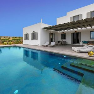 Villa Arleta In Punda Beach Paros For 8 With Private Pool Exterior photo
