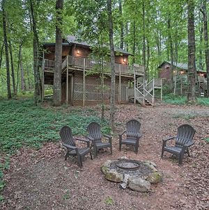 Serene Tanglewoods Cabin With Private Hot Tub! Βίλα Sautee Nacoochee Exterior photo