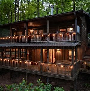 Secluded Sunrise Ridge-10 Min From Blue Ridge, King Beds, Hot Tub, 2 Porches, Fireplace Wood Burning, Mountain View, Cozy Βίλα Exterior photo