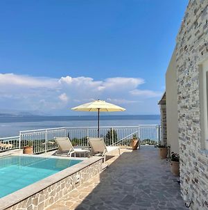 Villa Alemar House With Private Pool And Spectacular Sea Views Just 150M To The Beach Μπαρμπάτι Exterior photo
