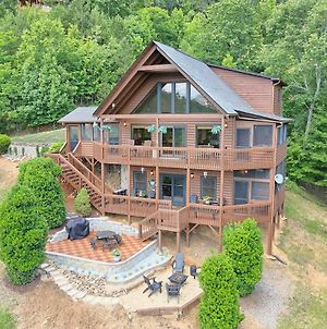 Spacious Eagles View Luxury Cabin With Views Murphy Exterior photo