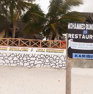 Mohammed Bungalows And Restaurant Matemwe  Exterior photo