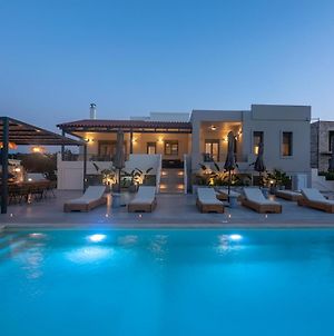 Quiet Villa Aviana,Garden, Heated Pool,Bbq,Jacuzzi Γεράνι Χανίων Exterior photo
