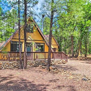 Rustic Pinetop A-Frame - Hike And Golf Nearby! Βίλα Indian Pine Exterior photo