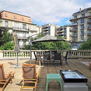 Very Spacious Big Terrasse In The City Center Near The Train Station Λωζάνη Exterior photo