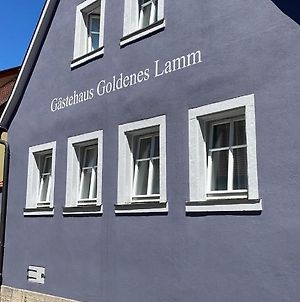 Gastehaus Goldenes Lamm Ξενοδοχείο Ρότενμπουργκ  Exterior photo