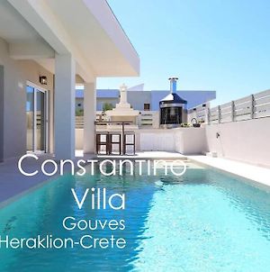 Villa Constantino With Heated Pool Kato Gouves Exterior photo