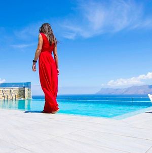 Heated Pool & Jacuzzi, Sea View - Paleokastro Luxury Villas Κίσσαμος Exterior photo