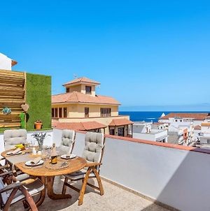 Central Penthouse, Close To The Natural Pools With Big Terrace, Ocean & City View Garachico  Exterior photo