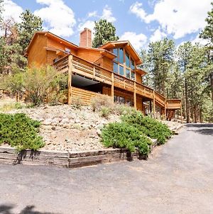 Private Sauna And Hot Tub Overlooking Pikes Peak Διαμέρισμα Woodland Park Exterior photo