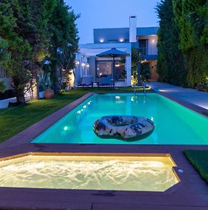 Luxury Villa Hestia Grey With Private Pool Kastellákia Exterior photo