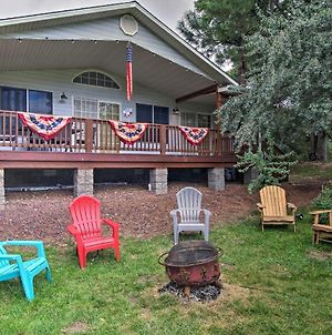 Waterfront Country Club Home With Fire Pit! Show Low Exterior photo