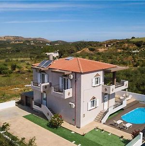 Villa Horizon With Private Pool In Crete - Happy Rentals Ρέθυμνο Exterior photo