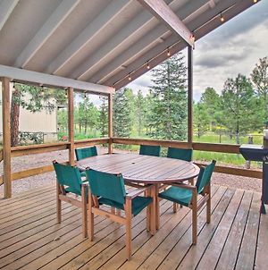 Cozy Pinetop Hideaway With Fire Pit And Games! Βίλα Exterior photo