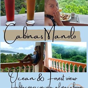 Cabinas Manolo Drake Bay, Ocean And Forest View Bed and Breakfast Exterior photo