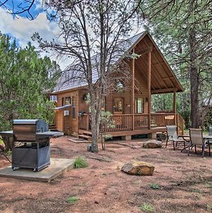 Southwestern Heber Cabin With Deck And Hot Tub! Βίλα Exterior photo
