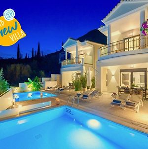 Luxury Villa Agios Dimitrios With Private Pool Νυδρί Exterior photo