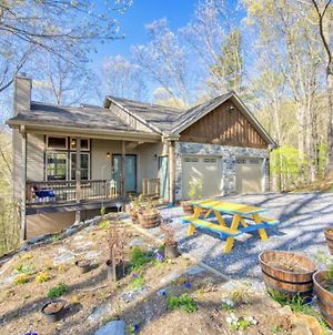 Silver Linings - Custom, Dog-Friendly Home With Incredible Mountain Views Waynesville Exterior photo