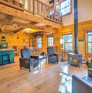 Secluded Black Hawk Log Cabin With Fire Pit! Βίλα Exterior photo