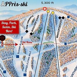 Appresski - 5 Bed Ski In Ski Out - 50 Steps To Ski Sugar Mountain Slopes Aparthotel Exterior photo